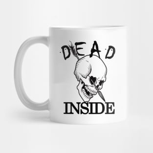 Dead inside skull Mug